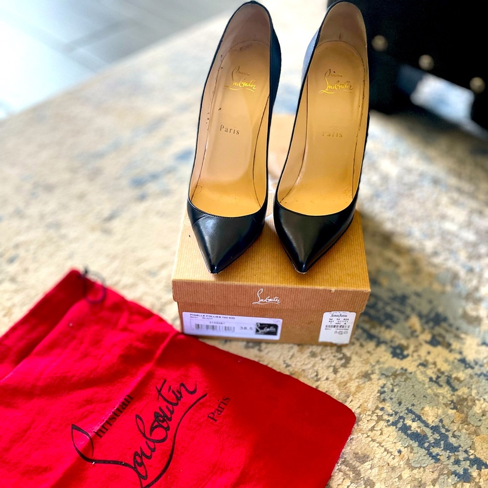 Christian Louboutin Black Heels